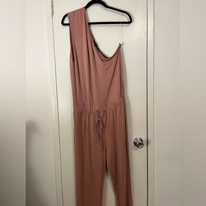 Amaryllis 1-shouldered Mauve Jumpsuit